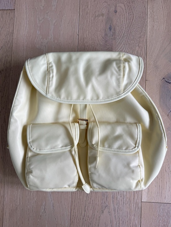 Year of Ours Backpack | Butter Yellow | NWT main image 5